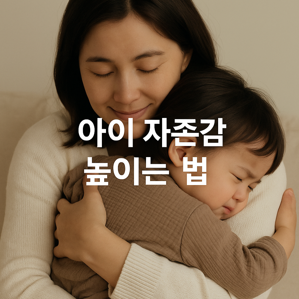 아이 자존감, 부모가 하루 10분만 바꾸면 달라집니다🌱