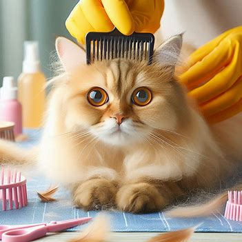 고양이 빗질 방법