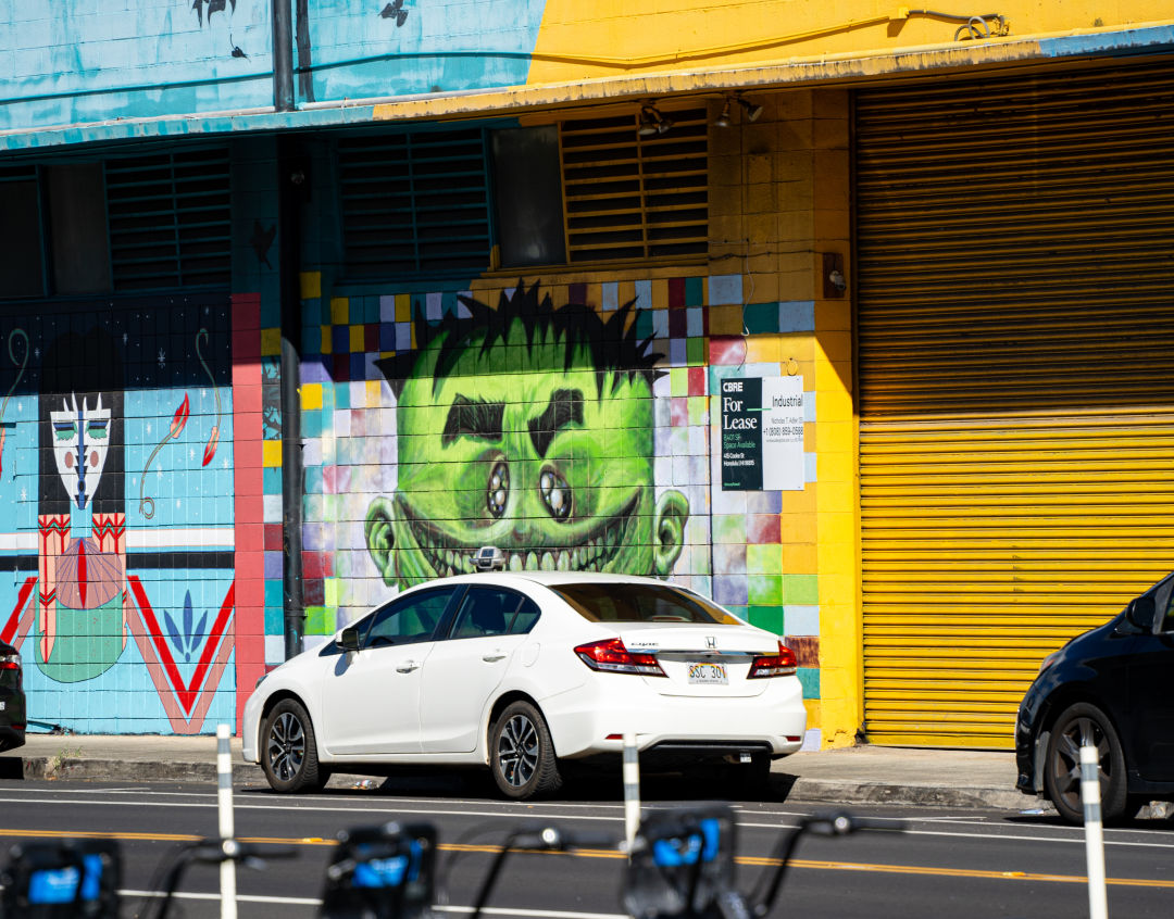 카카아코 벽화거리 헐크