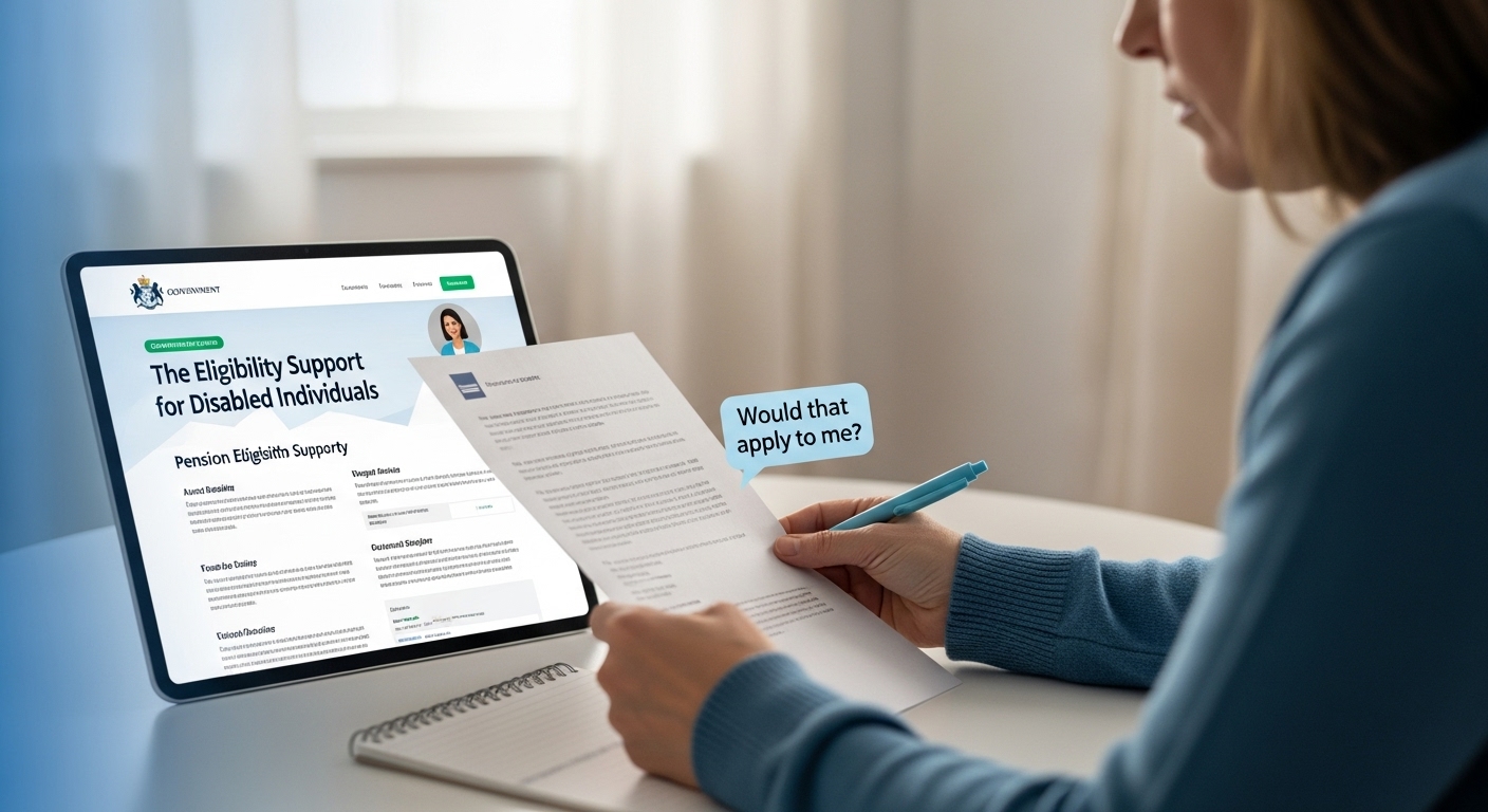 장애인연금 지원대상, 나도 해당될까?#3