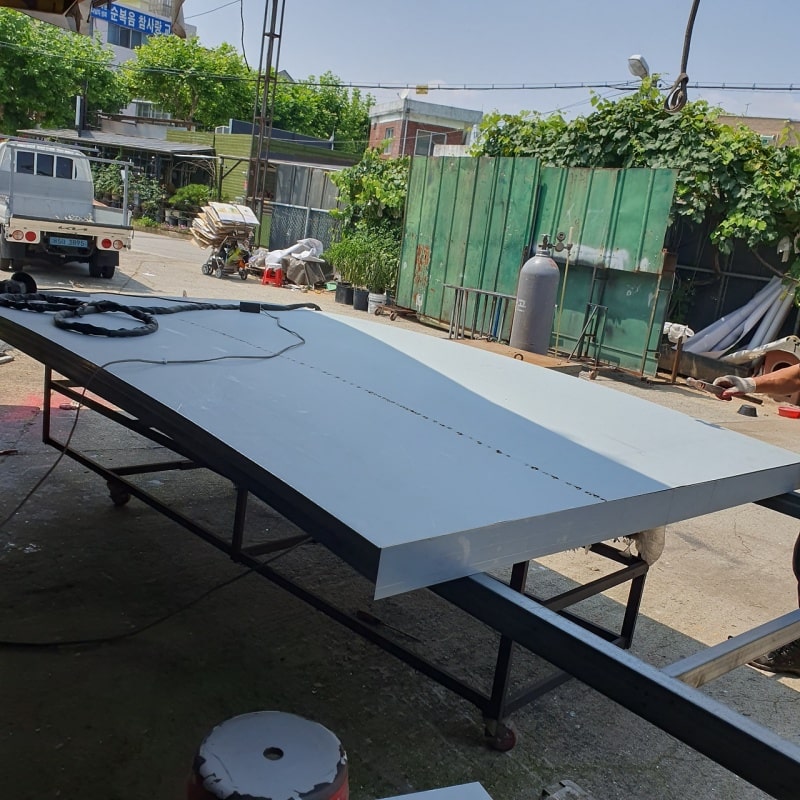 갈바간판 틀 만들기