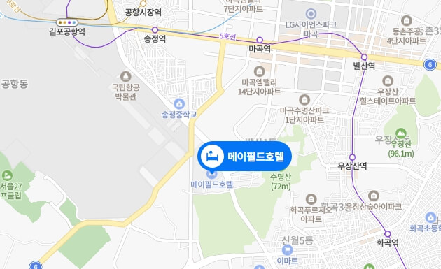 메이필드호텔-위치