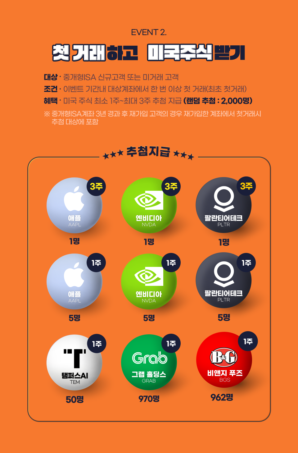키움증권 ISA 계좌 개설 이벤트
