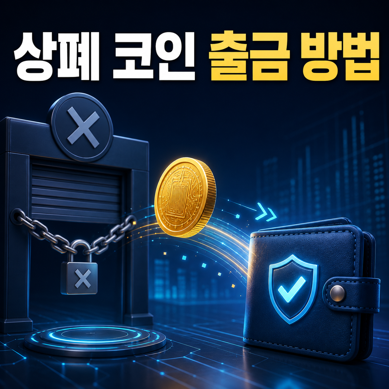 상폐 코인 출금 방법