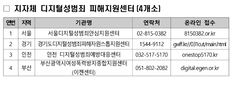 딥페이크 피해 신고 및 처벌 내용