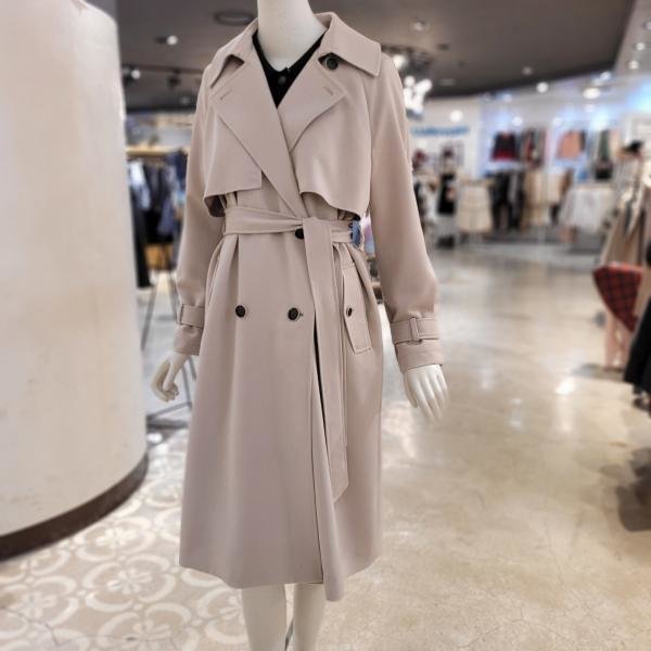 비지트인뉴욕 오버핏 트렌치코트 VY2BB92