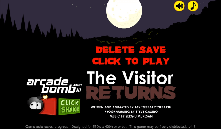 외계인-키우기2-리턴즈-플래시게임-메인-화면