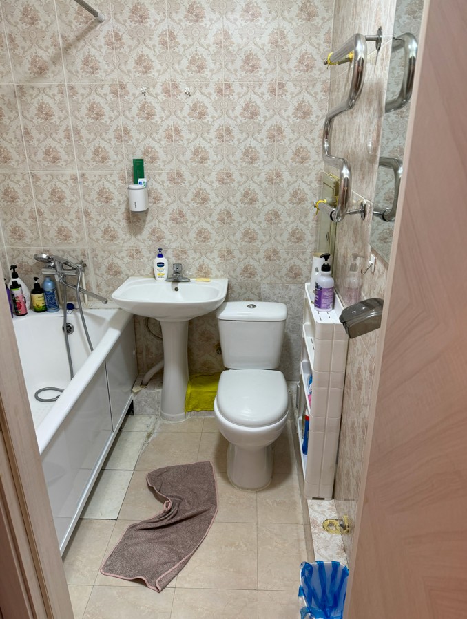 울란바토르 아파트 숙소 화장실