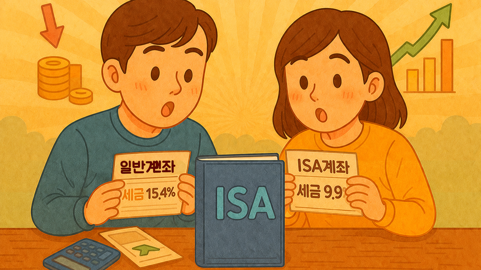 ISA 일반계좌 세금 차이