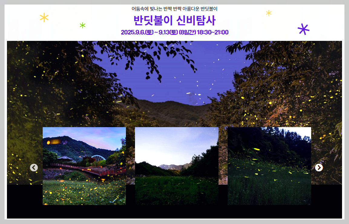 무주반딧불축제