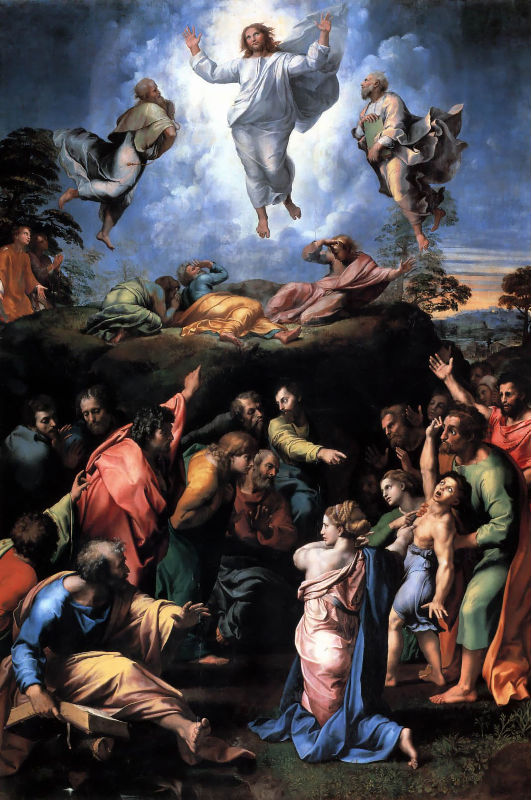 『변모 (Transfiguration)』, 라파엘로.: Wikimedia Commons (퍼블릭 도메인)