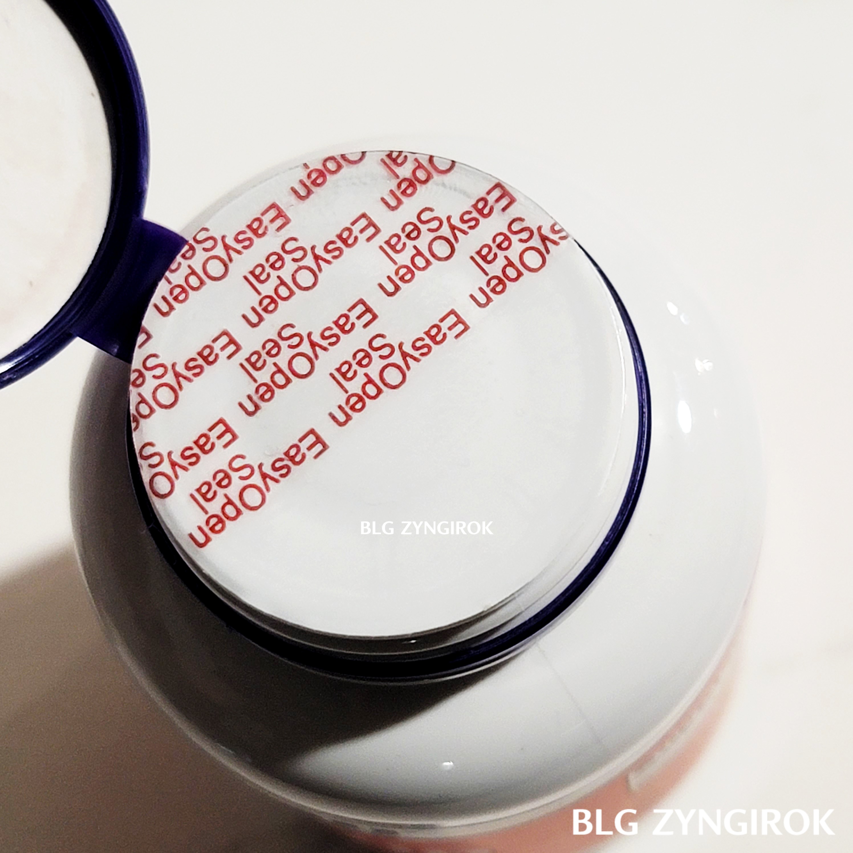 Now 비오틴 뚜껑 내부 씰링된 모습이다.