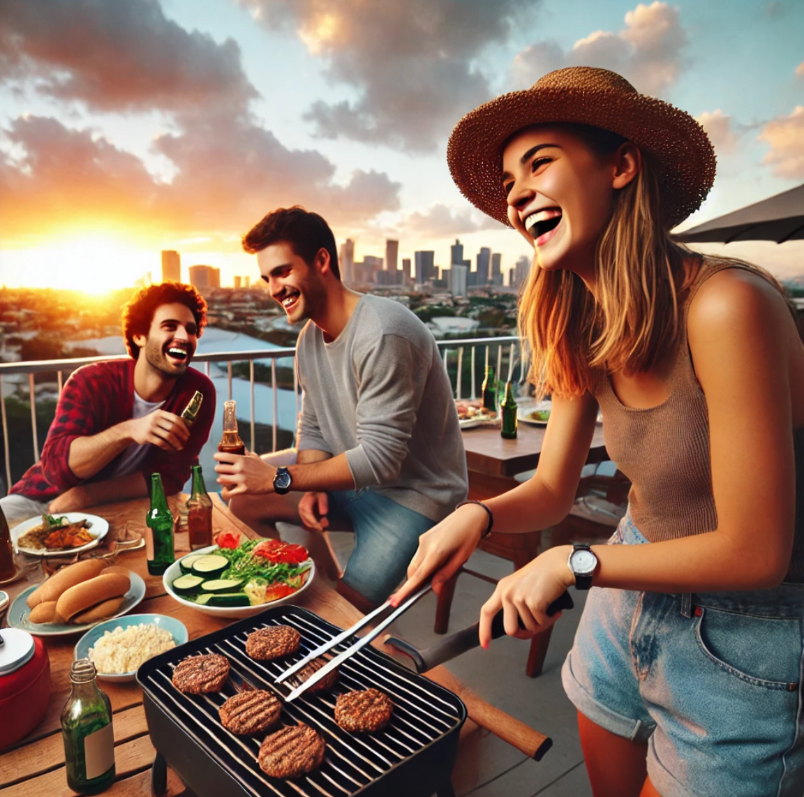 호주 워킹홀리데이 가서 놀고 있는 사진