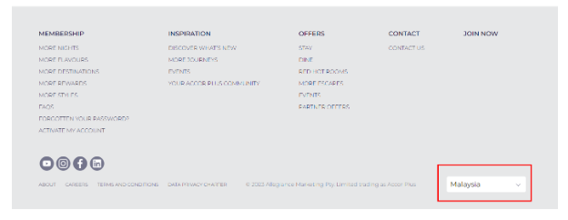 아코르 플러스(Accor Plus) 멤버십 가입 및 혜택 말레이시아로 가입(VPN 우회접속)