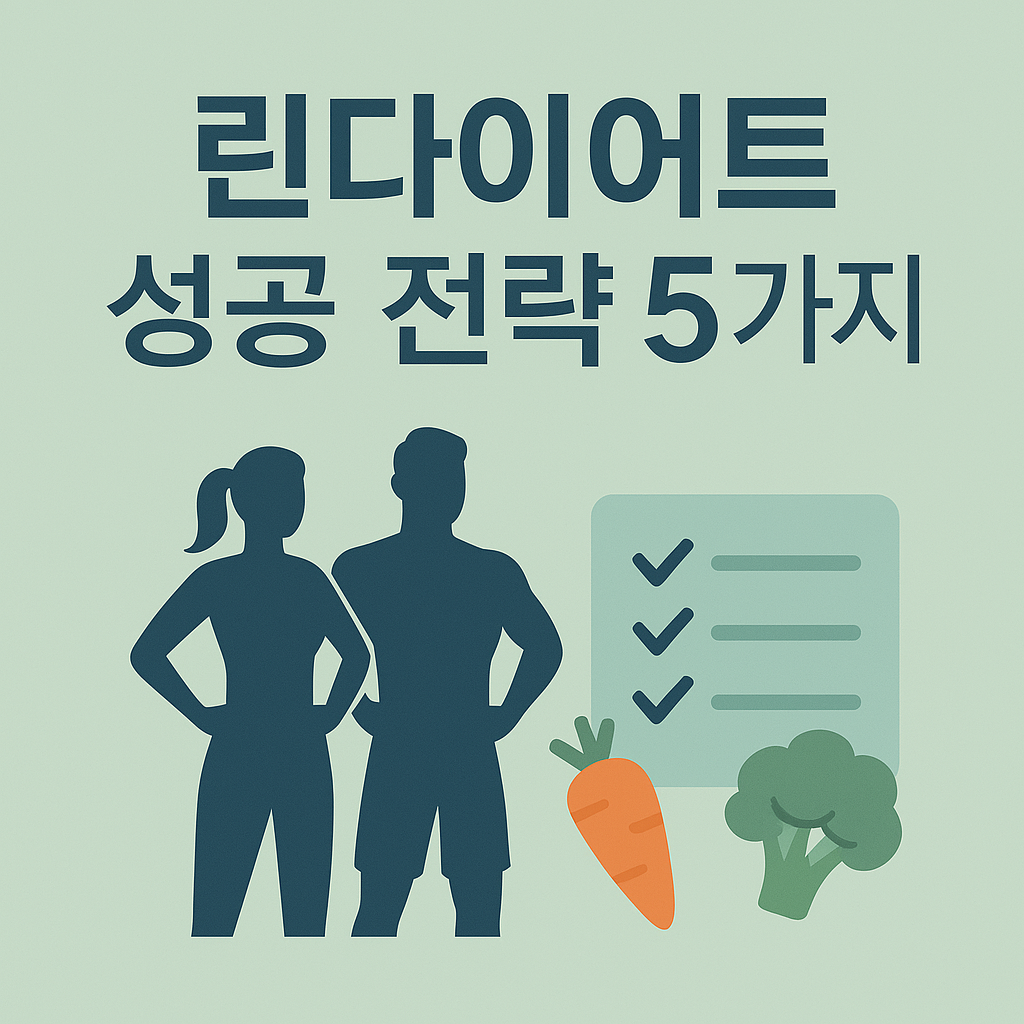 린다이어트 효과 극대화 방법 5가지 공개