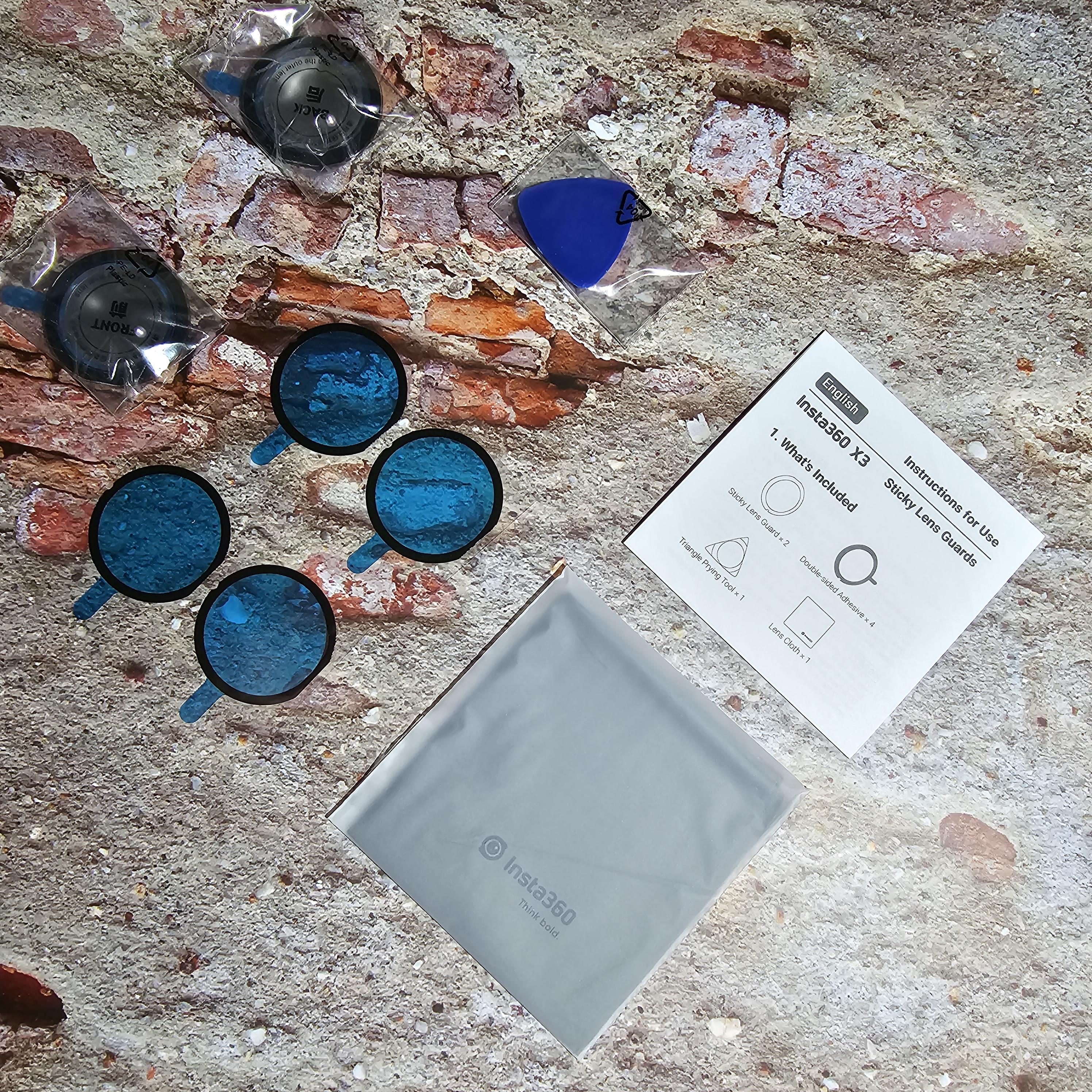 인스타360 X3 렌즈 가드 구성품