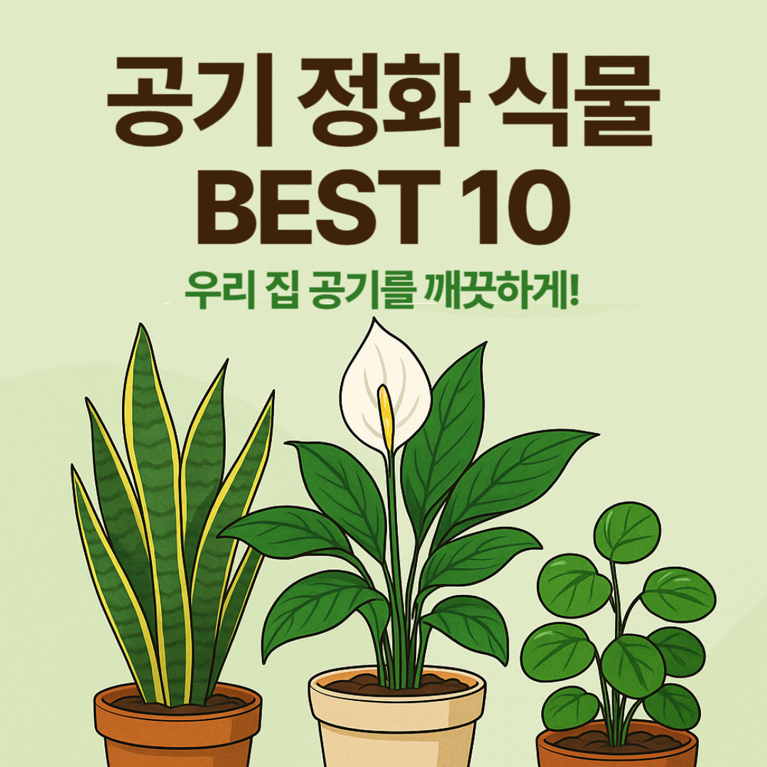 공기 정화 식물