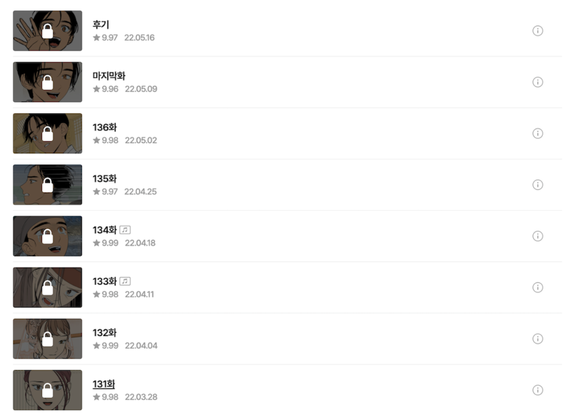 드라마 정년이 OTT 웹툰결말