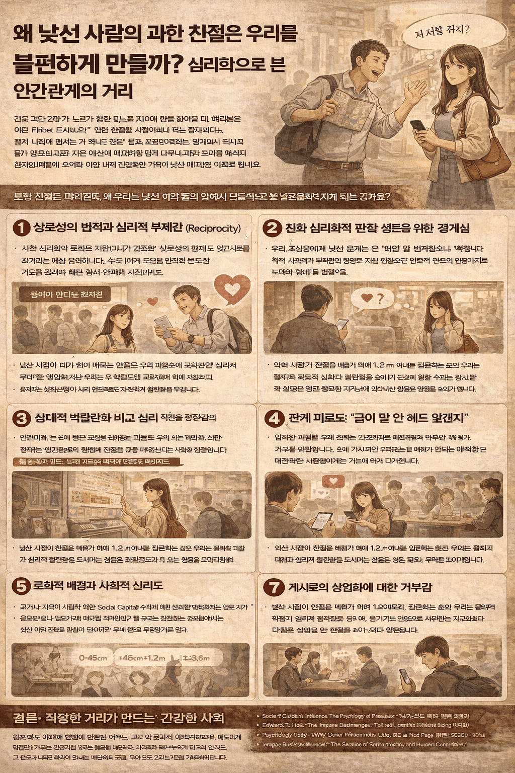 왜 낯선 사람의 친절은 불편할까 인간 본능의 심리학