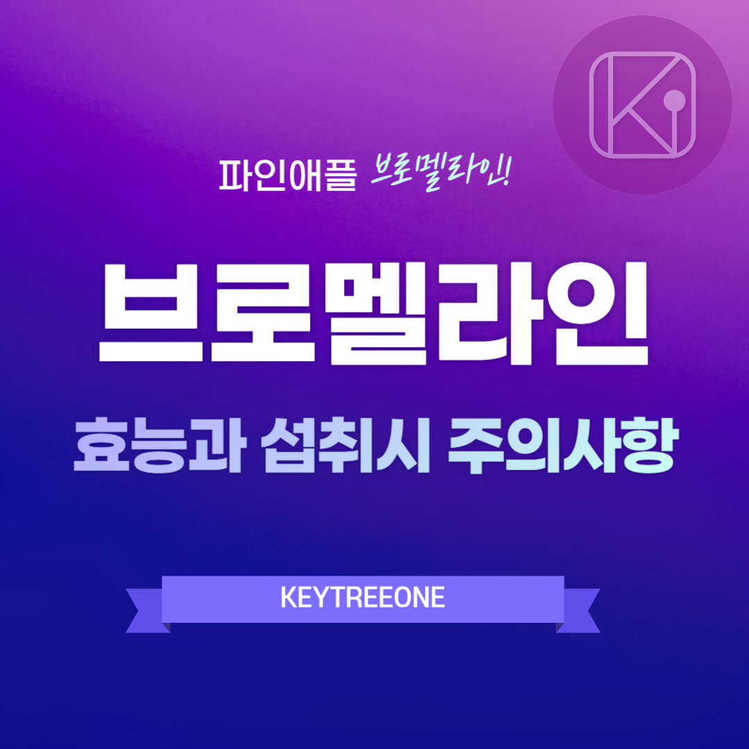 브로멜라인 효능과 주의사항