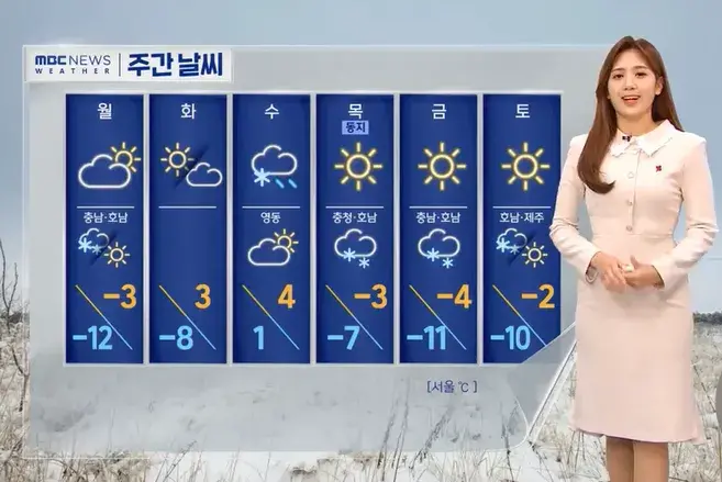 주간날씨예보 전국날씨 오늘의날씨