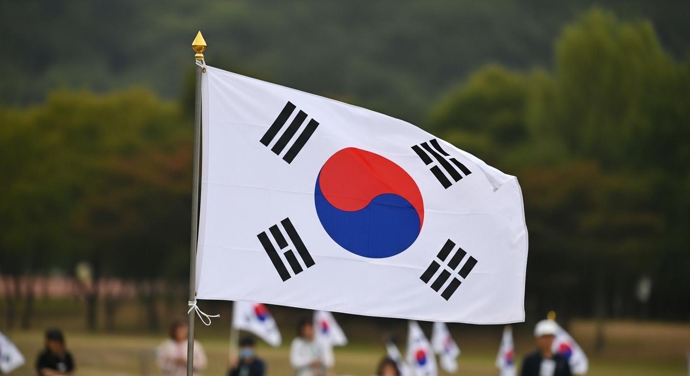 광복절 태극기 이미지