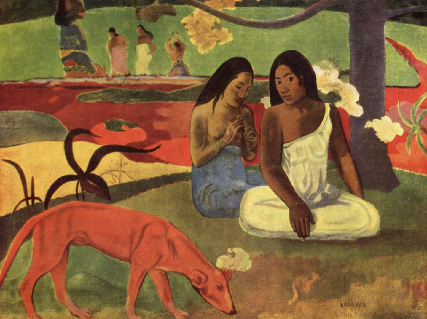 고갱의 타히티 시기 작품 야 너는 누구냐