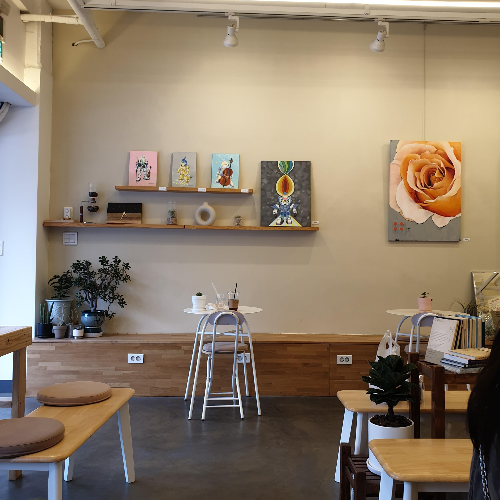 사이폰 커피 전문점_목동 제이드 커피 _내부