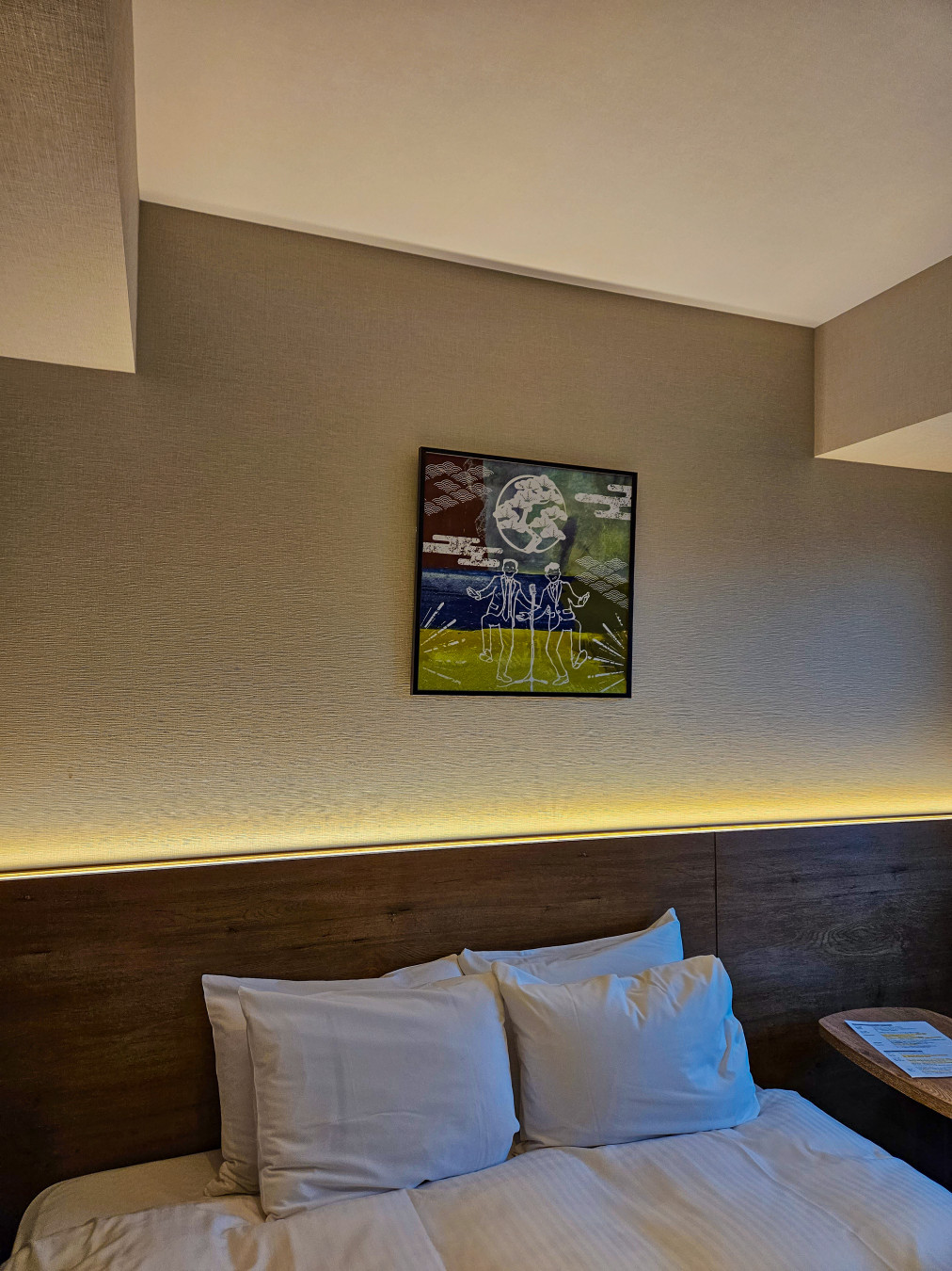 오사카 포르자호텔 침대