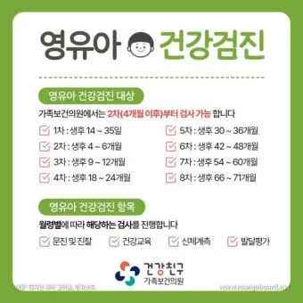 영유아검진 시기 놓치면 안 되는 이유와 팁 안내집_12