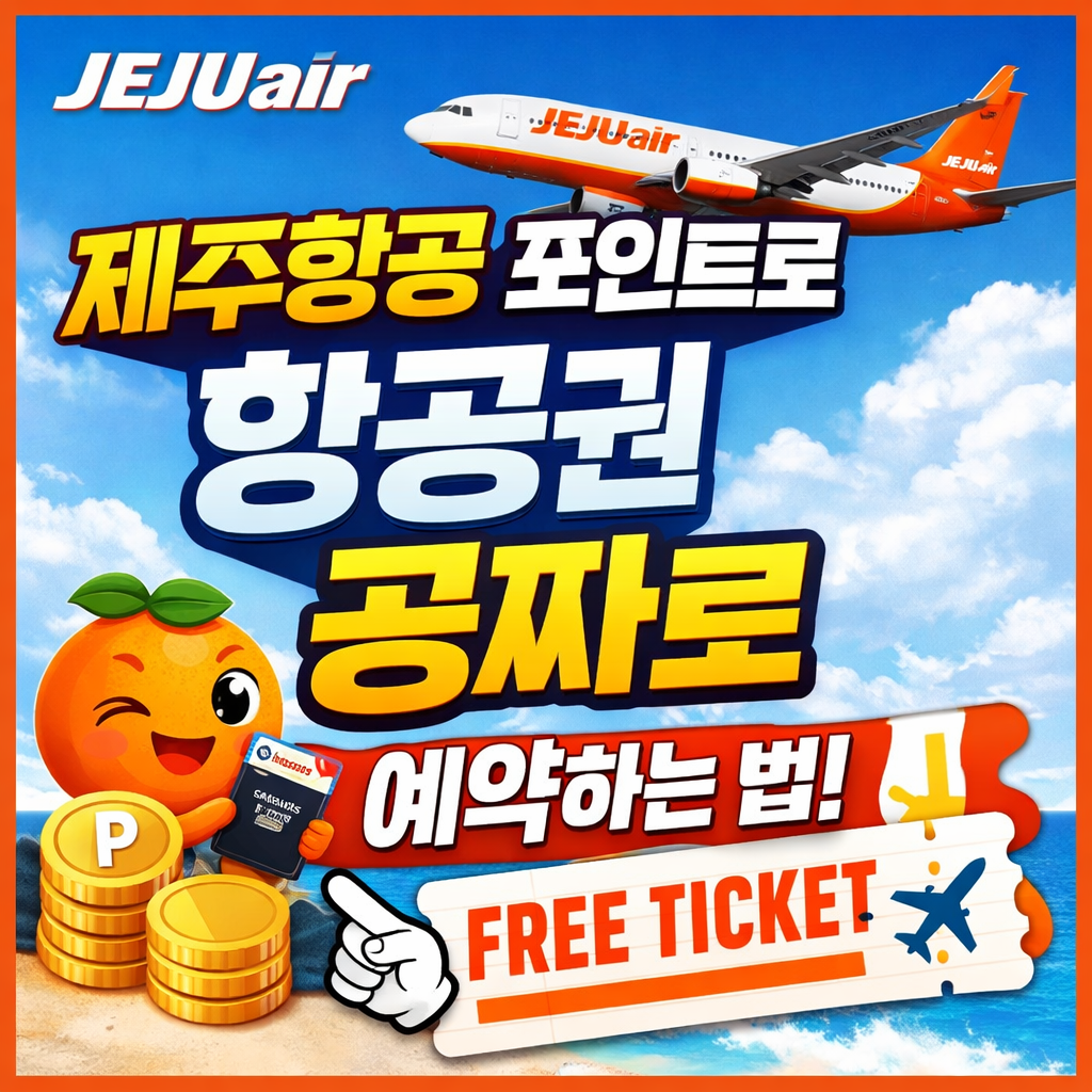 제주항공 리프레시 포인트 200% 활용법 항공권 할인부터 부가서비스까지 현금 없이 여행 가는 법!