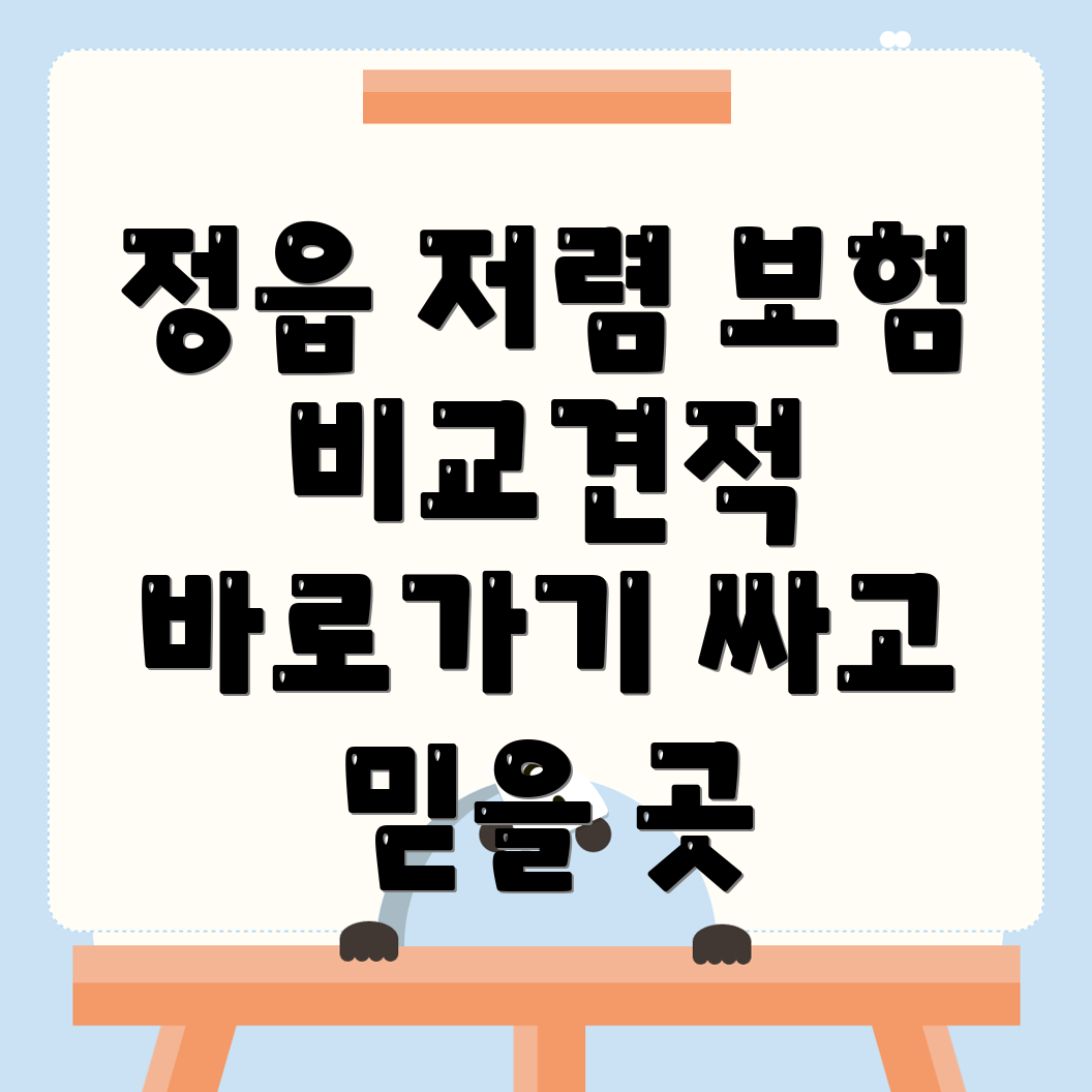 자동차보험 비교견적