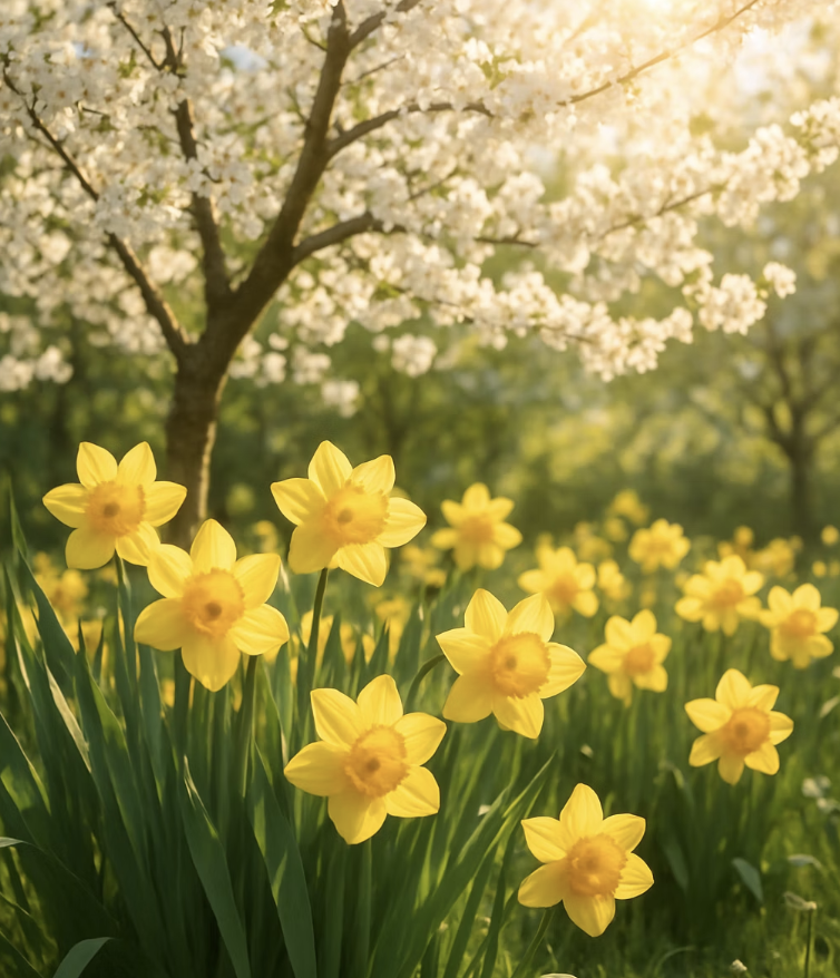 봄의 전령사, 수선화
