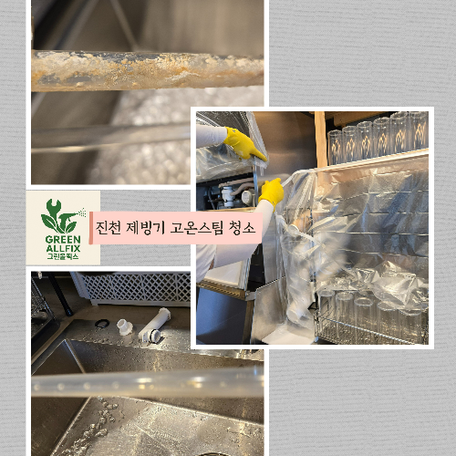 120도 고온 스팀