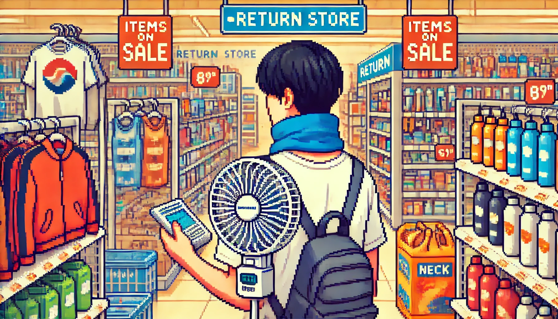 반품매장 이용기
