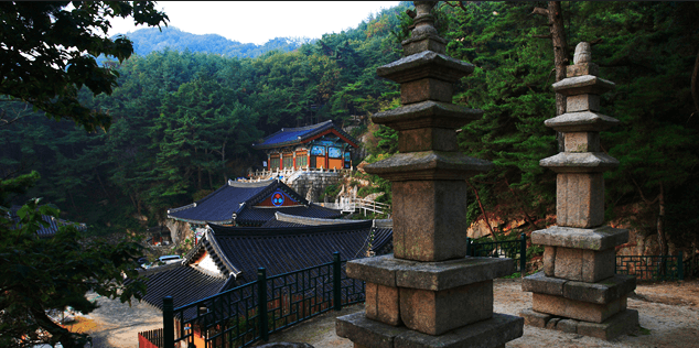 용암사 동서 삼층석탑