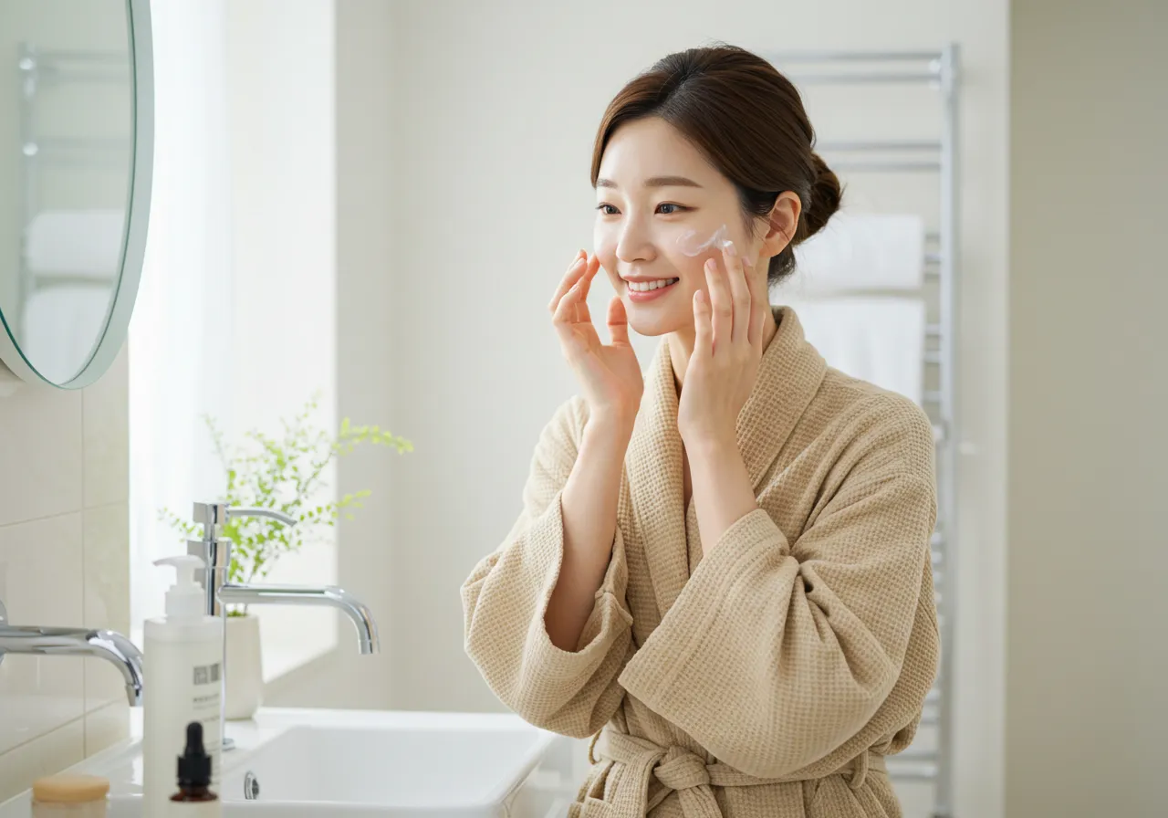 아침에 꼭 바르면 좋은 성분과 그 순서