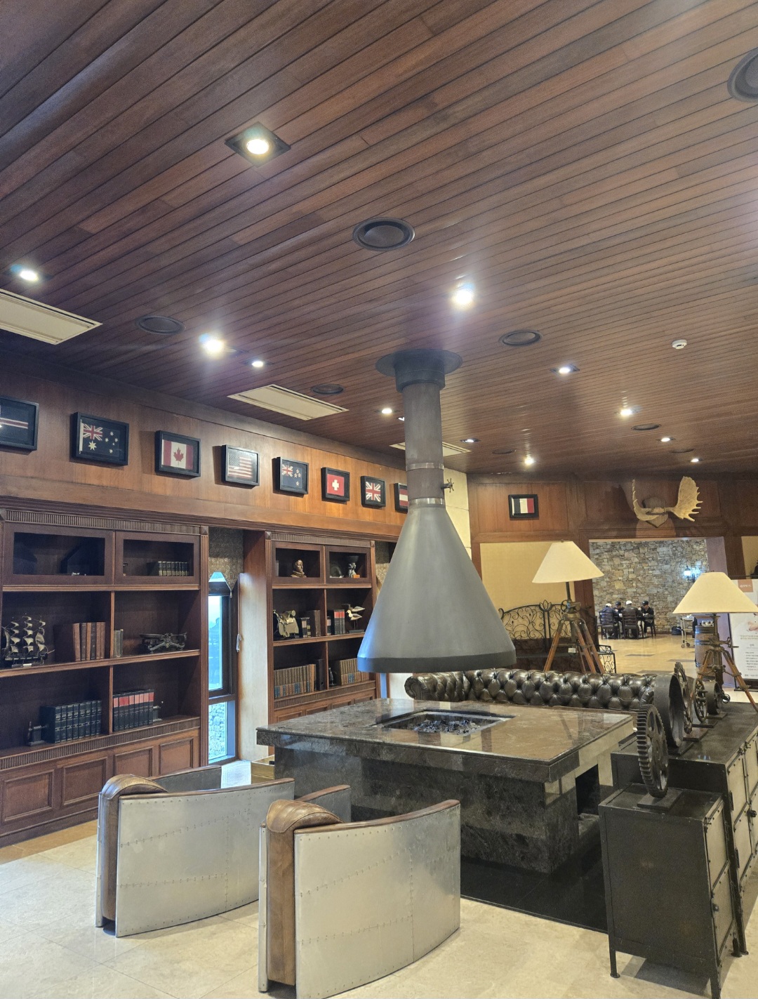 양평TPC 클럽하우스 휴식공간 쇼파