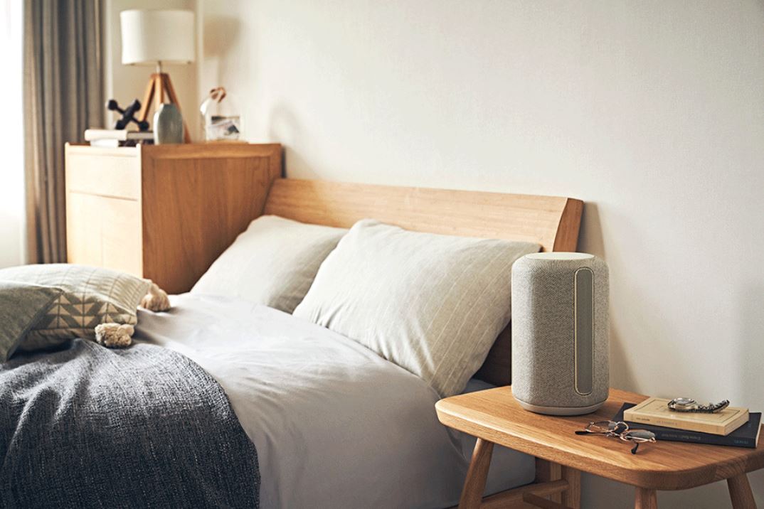 쾌적한 침실을 만드는 소니 무선 스피커 SRS-RA3000
