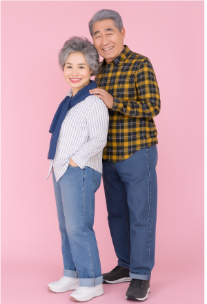 (신중년을 위한 옷. 헤어스타일가이드)