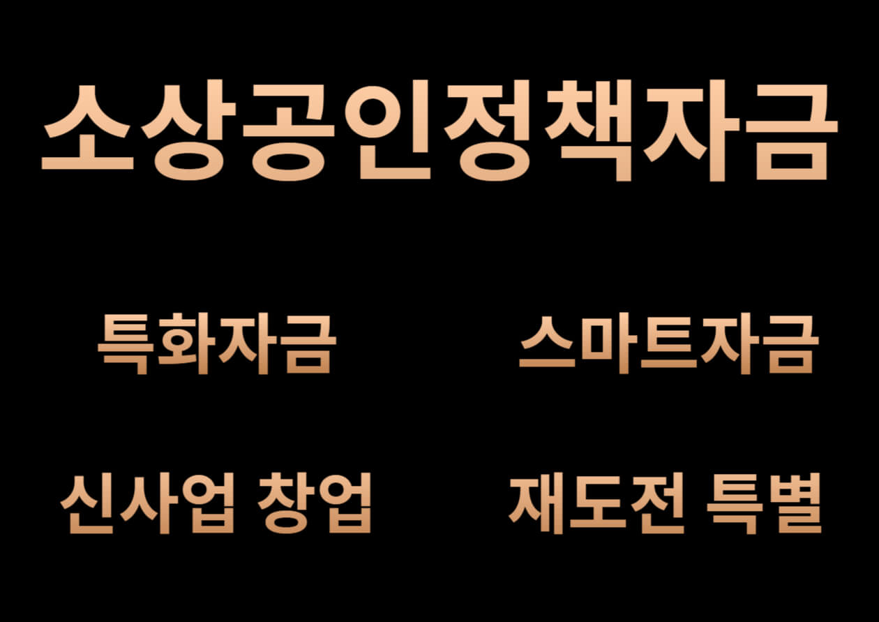소상공인정책자금 지원대상, 확인서, 지원센터