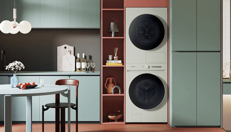 BESPOKE 그랑데 AI 원바디 설치 모습