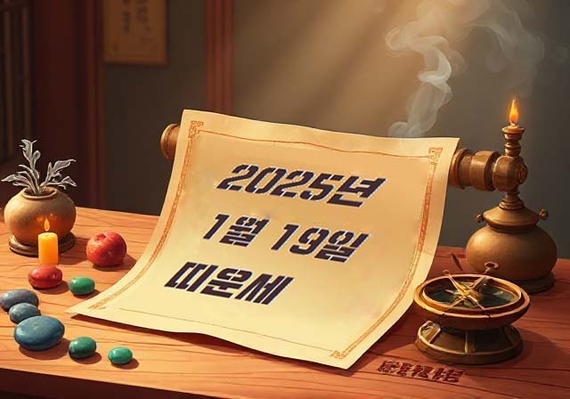 2025년 1월 19일 띠운세