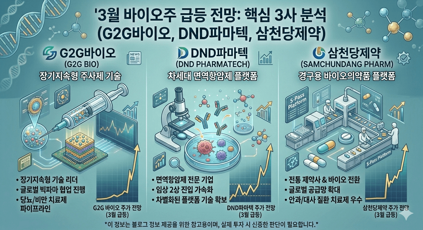 3월바이오주