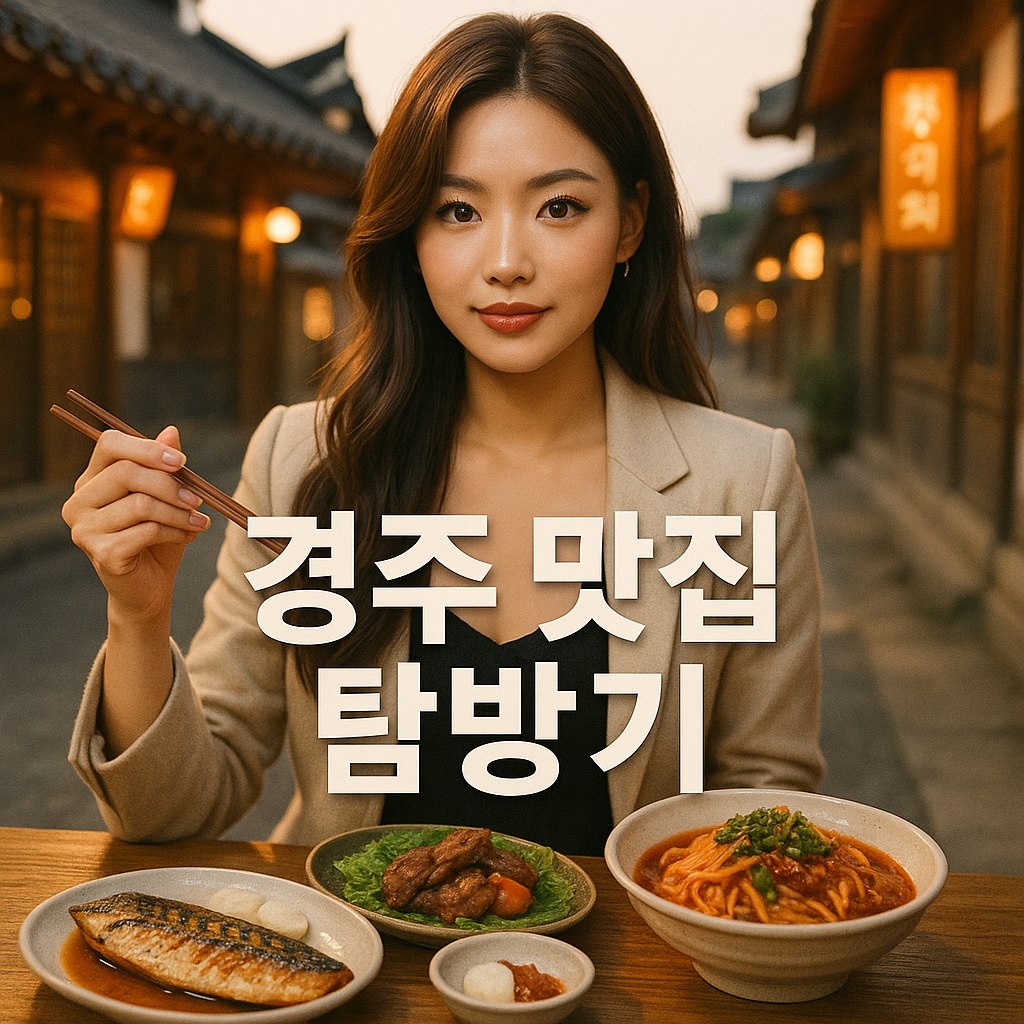 경주 맛집 지도 2025년, 황리단길·로컬·카페 총정리