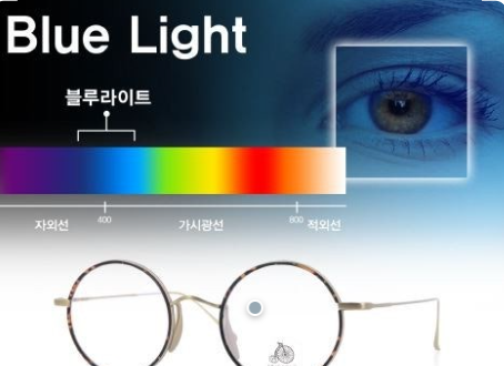 일반안경 블루라이트 차단안경 관련 사진
