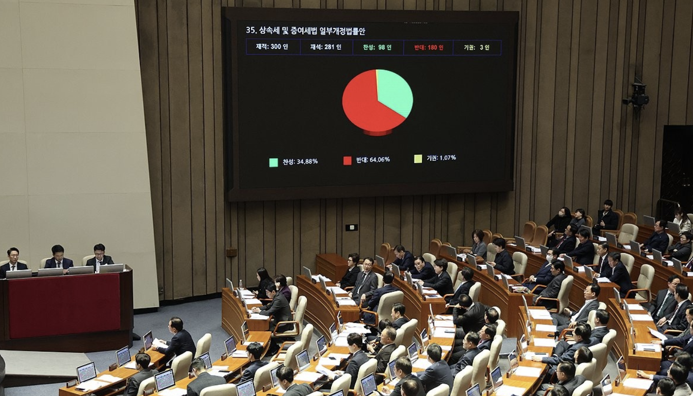 상속세 관련 국회 결의 이미지