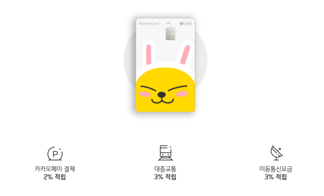 카카오페이-신한-무지체크카드