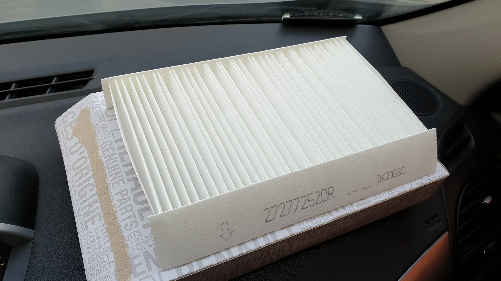 에어컨필터 끼우는 방향