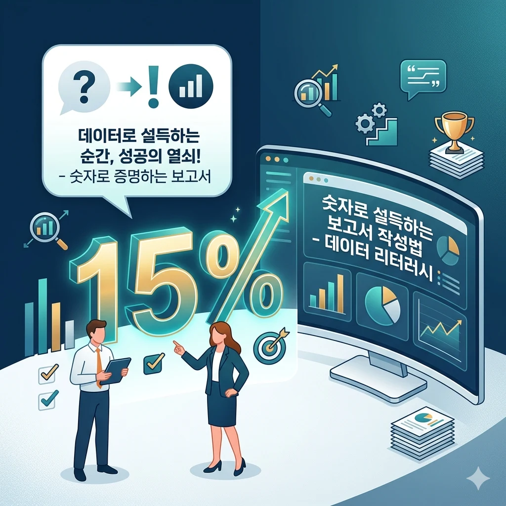 데이터가 설득의 무기가 되는 순간, 숫자로 증명하는 보고서의 기술
